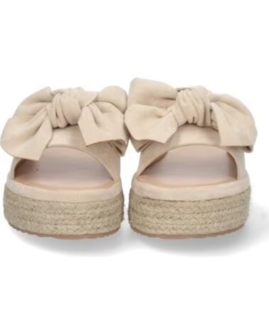 SPORT3PUNTO0 JSZ181 BEIGE PLATEAU-SANDALEN MIT SCHLEIFE VARIOS COLORES