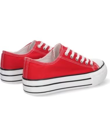 SPORT3PUNTO0 BASKETS CASUAL A307 ROUGES VARIOS COLORES