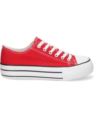 SPORT3PUNTO0 BASKETS CASUAL A307 ROUGES VARIOS COLORES
