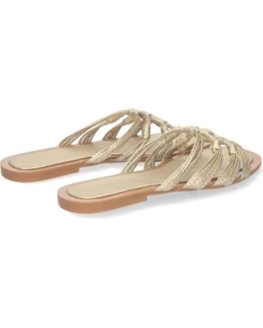 SPORT3PUNTO0 FLACHE GOLDENE SANDALEN BP-2317 VARIOS COLORES