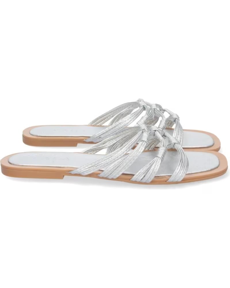 SPORT3PUNTO0 SANDALIAS PLANAS BP-2317 PLATEADO VARIOS COLORES