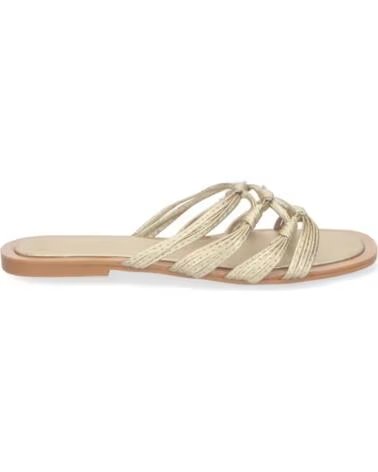 SPORT3PUNTO0 FLACHE GOLDENE SANDALEN BP-2317 VARIOS COLORES