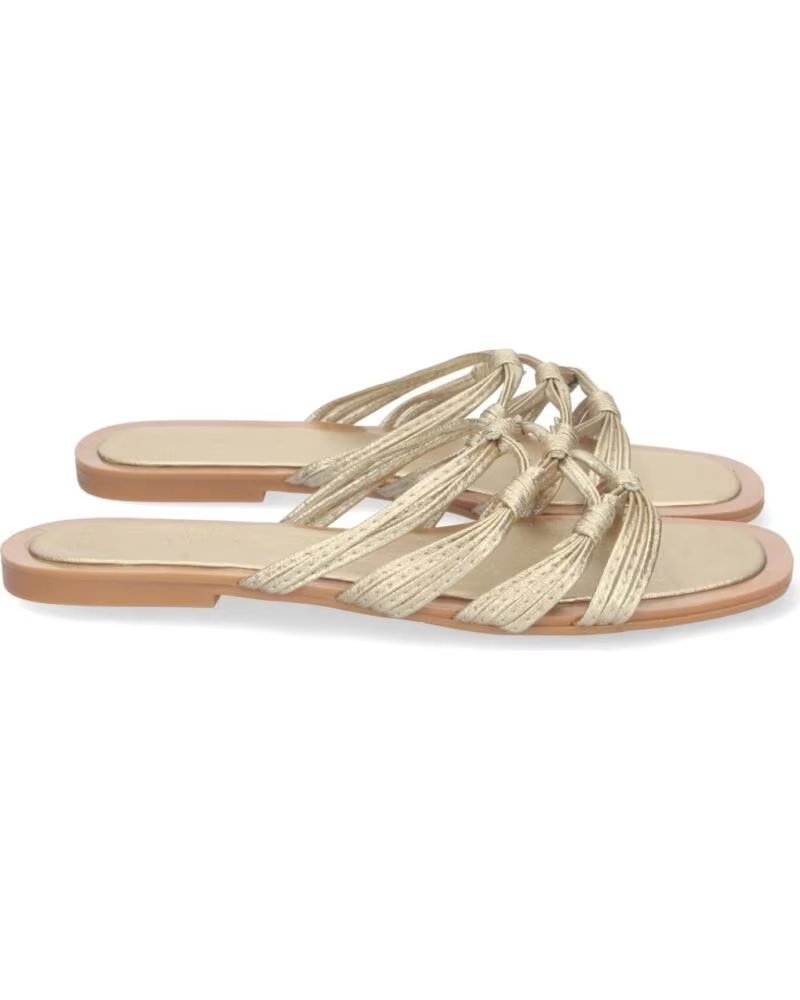 SPORT3PUNTO0 FLACHE GOLDENE SANDALEN BP-2317 VARIOS COLORES