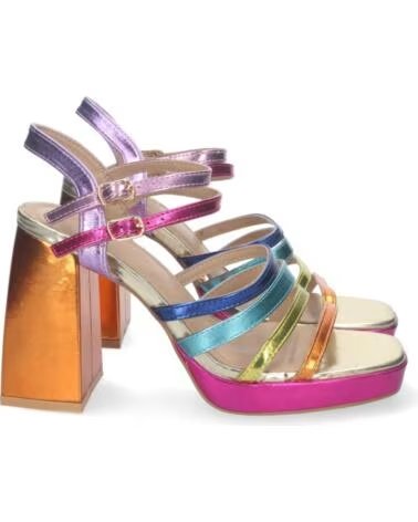 SPORT3PUNTO0 S-2388 SANDALI CON TACCO MULTICOLORE VARIOS COLORES
