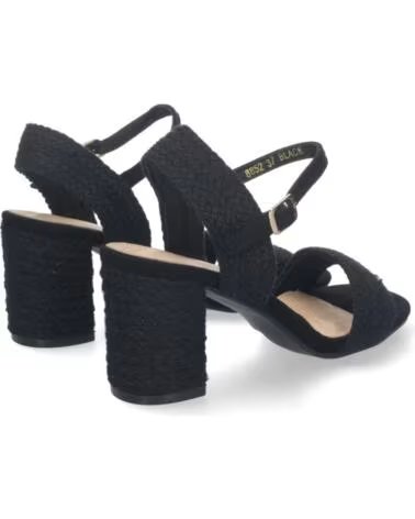 SPORT3PUNTO0 8852 HOCHHACKIGE SANDALEN SCHWARZ VARIOS COLORES