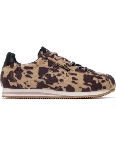 BASKETS FEMME TEDDY SMITH TDS 121102 COW IMPRIMÉ VACHE VARIOS COLORES