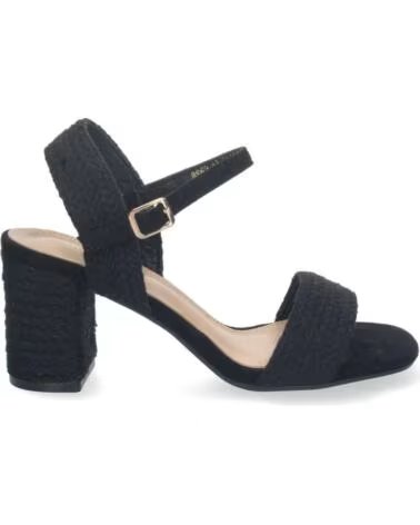 SPORT3PUNTO0 8852 HOCHHACKIGE SANDALEN SCHWARZ VARIOS COLORES