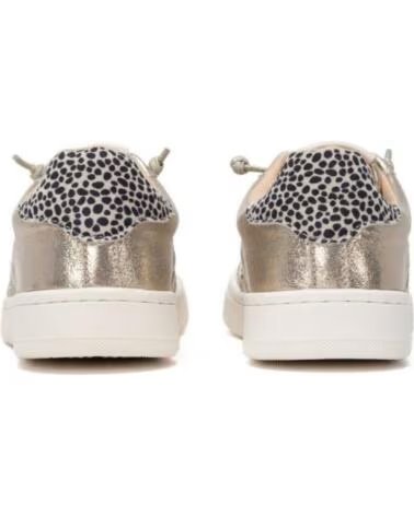 TEDDY SMITH SAPATILHAS DE MULHER TDS 121122 OURO DORADO