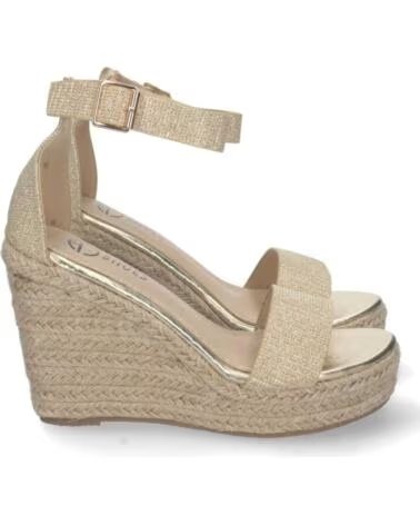 SPORT3PUNTO0 FZ22-25-ORO SANDALI CON ZEPPA GLITTERATI VARIOS COLORES