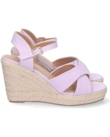 SPORT3PUNTO0 5928-LILA SANDALI CON ZEPPA VARIOS COLORES