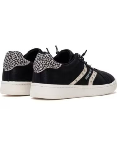 SNEAKER DONNA TEDDY SMITH TDS 121122 NERO NEGRO