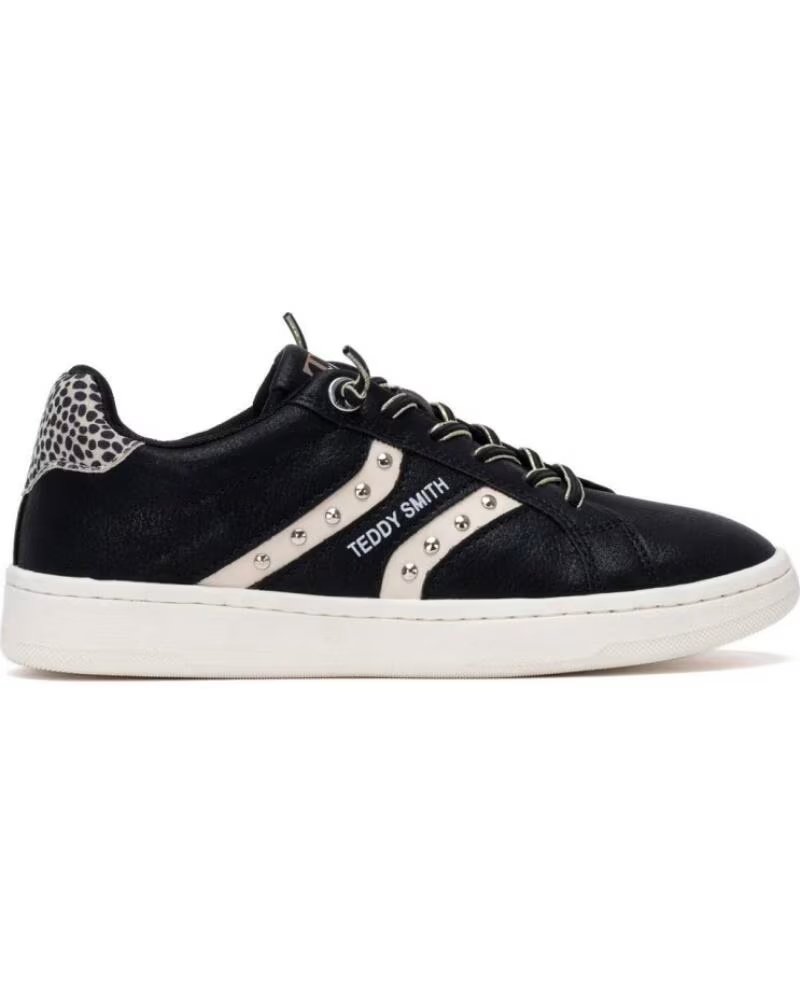 SNEAKER DONNA TEDDY SMITH TDS 121122 NERO NEGRO