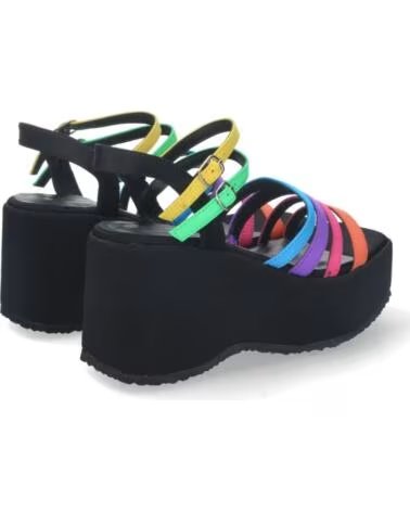 SANDALES PLATEFORME MULTICOLORES SPORT3PUNTO0 S-2387 VARIOS COLORES
