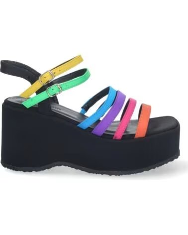 SANDALES PLATEFORME MULTICOLORES SPORT3PUNTO0 S-2387 VARIOS COLORES