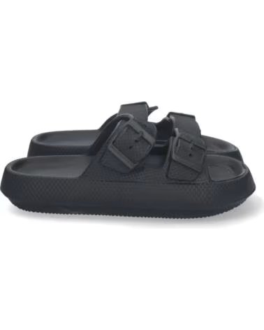 SPORT3PUNTO0 8030 SCHWARZE SANDALEN MIT DOPPELNSCHNALLE VARIOS COLORES