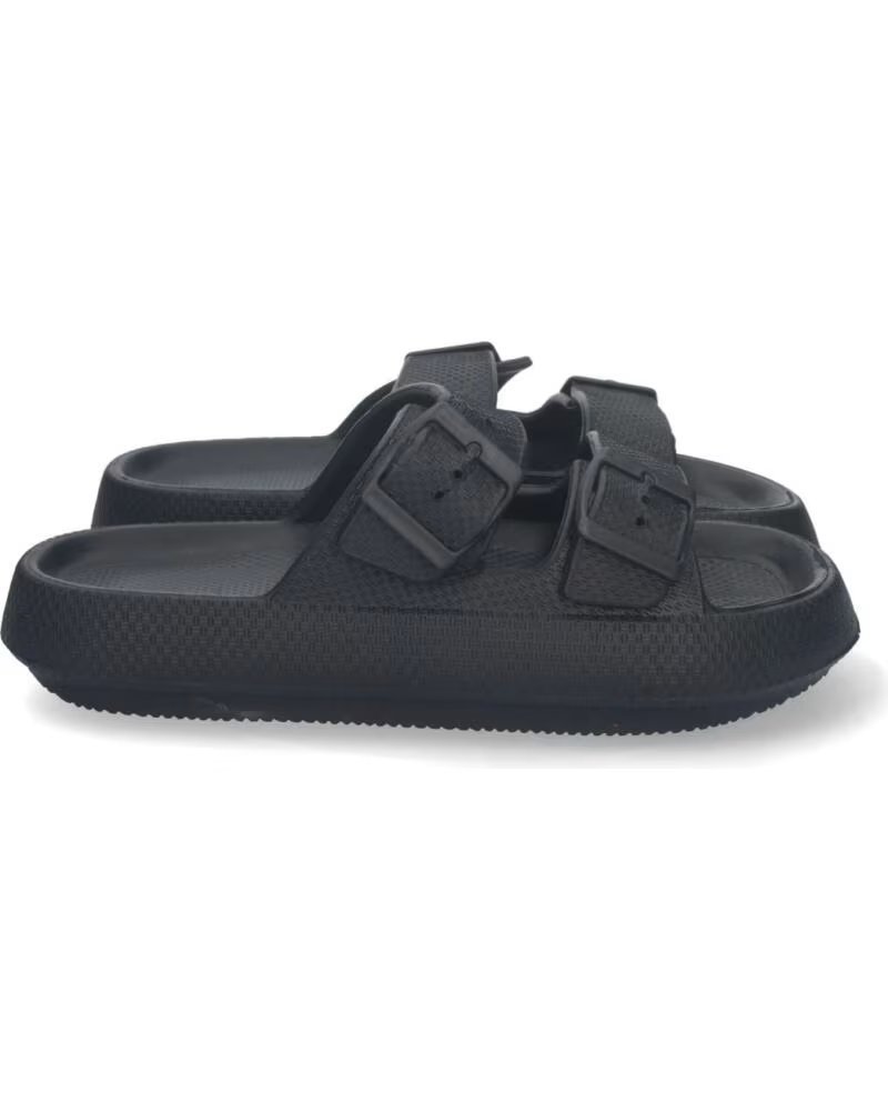 SPORT3PUNTO0 8030 SCHWARZE SANDALEN MIT DOPPELNSCHNALLE VARIOS COLORES