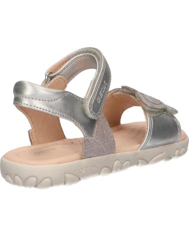 Sandalen für Mädchen GEOX J928ZA 0AJ77 J SANDAL C1007 SILVER