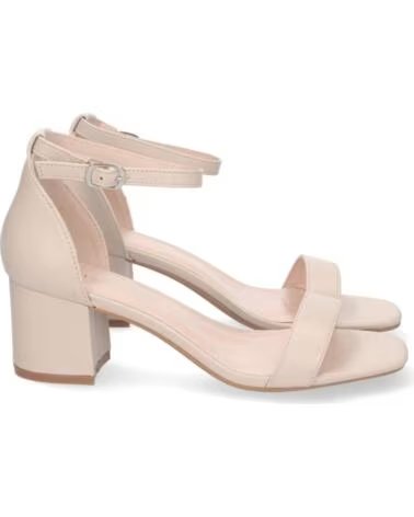 SPORT3PUNTO0 6890 SANDALI CON TACCO LARGO DA DONNA BEIGE VARIOS COLORES