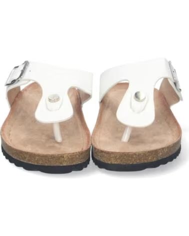 SPORT3PUNTO0 1A-1618 SANDALES ENTRE-DOIGTS BLANCHES VARIOS COLORES