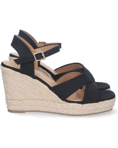 SPORT3PUNTO0 5928 SANDALI CON ZEPPA DA DONNA NERI VARIOS COLORES