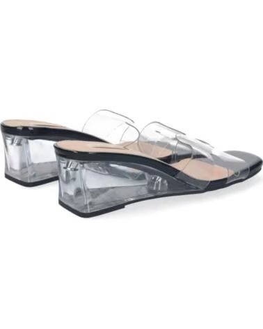 SPORT3PUNTO0 P8208 SANDALI NERI TRASPARENTI VARIOS COLORES