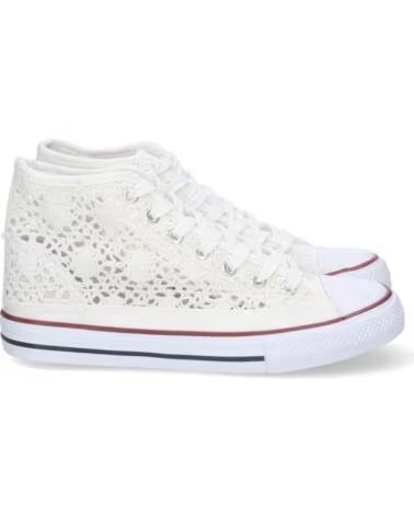 SPORT3PUNTO0 EV-98 WEISS HOHE SNEAKER AUS SPITZE VARIOS COLORES