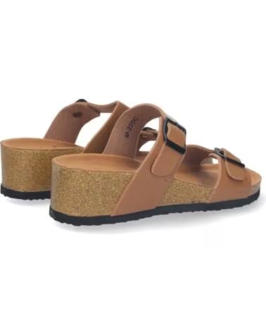 SPORT3PUNTO0 M-220 TAUPE FLACHE SCHNALLENSANDALEN VARIOS COLORES