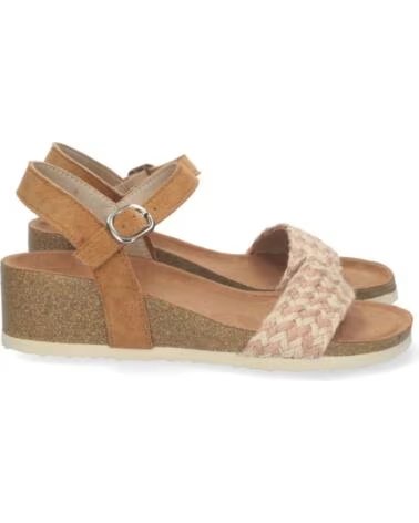 SPORT3PUNTO0 M-212 TAUPE DAMEN KEILSANDALETTEN VARIOS COLORES