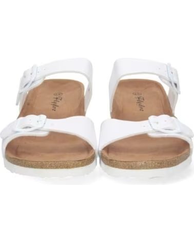 SPORT3PUNTO0 M-220 WEISSE KEILSANDALEN MIT SCHNALLEN VARIOS COLORES