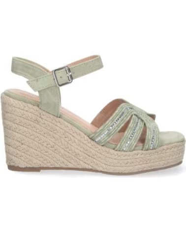 SPORT3PUNTO0 C5062 KEILSANDALEN GRÜN VARIOS COLORES