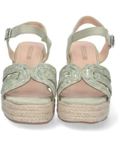 SPORT3PUNTO0 C5062 KEILSANDALEN GRÜN VARIOS COLORES