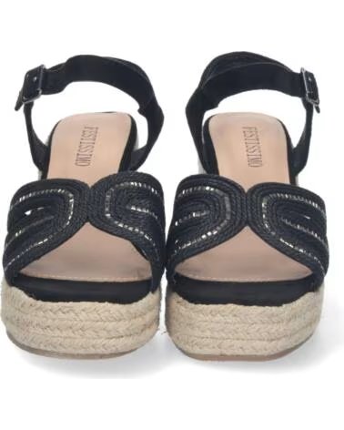 SPORT3PUNTO0 C5062 SCHWARZ KEILSANDALEN VARIOS COLORES