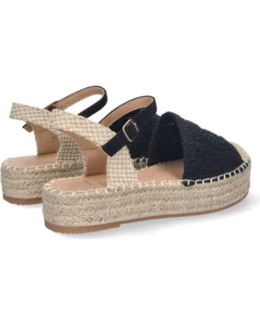 SPORT3PUNTO0 TF3307 SCHWARZE ESPARTO-SANDALEN VARIOS COLORES