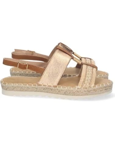SPORT3PUNTO0 2FB-2182 FLACHE SANDALEN CHAMPAGNER VARIOS COLORES