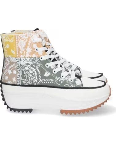 ZAPATILLAS SPORT3PUNTO0 7P01 VERDE ESTAMPADO PATCHWORK VARIOS COLORES