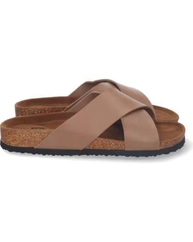 SPORT3PUNTO0 YF-83 CAMEL LEDERANDALEN MIT ÜBERKREUZTEN RIEMEN VARIOS COLORES