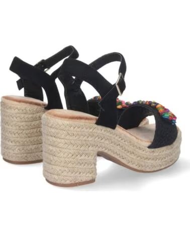 SPORT3PUNTO0 2CF-2155 SCHWARZE KEILSANDALEN MEHRFARBIG VARIOS COLORES