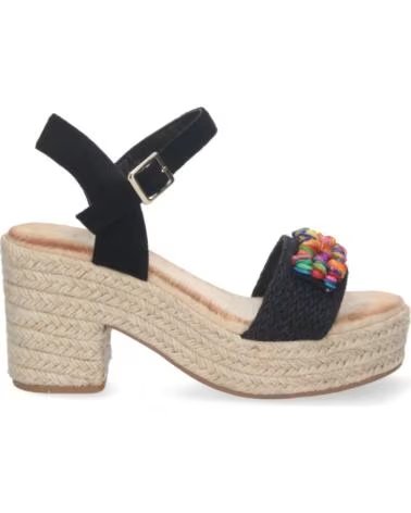 SPORT3PUNTO0 2CF-2155 SCHWARZE KEILSANDALEN MEHRFARBIG VARIOS COLORES
