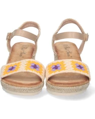SPORT3PUNTO0 WH-3P7052 KEILSANDALEN BEIGE BESTICKT VARIOS COLORES