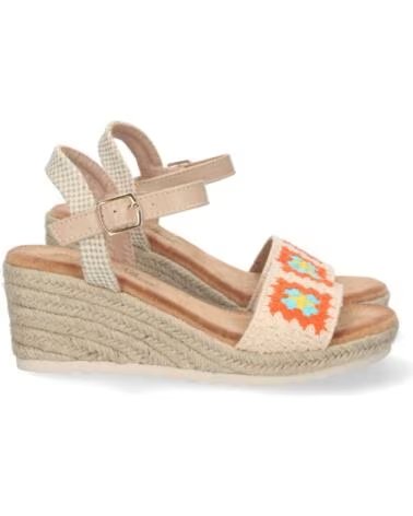 SPORT3PUNTO0 WH-3P7052 ARANCIONE SANDALI CON ZEPPA VARIOS COLORES