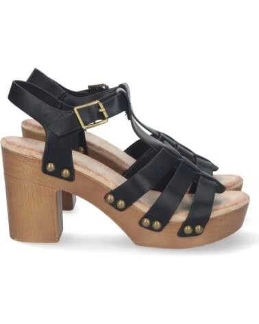 SPORT3PUNTO0 SANDALI CON TACCO ALTO E PLATEAU DB-2353 NERO VARIOS COLORES