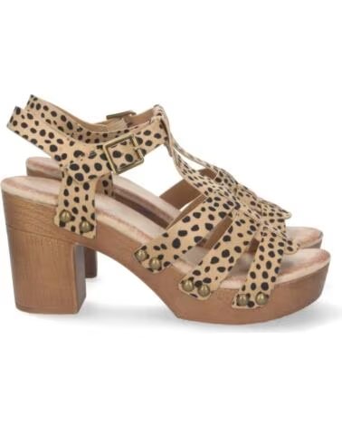 SPORT3PUNTO0 DB-2353 LEOPARDO TACCO LARGO VARIOS COLORES