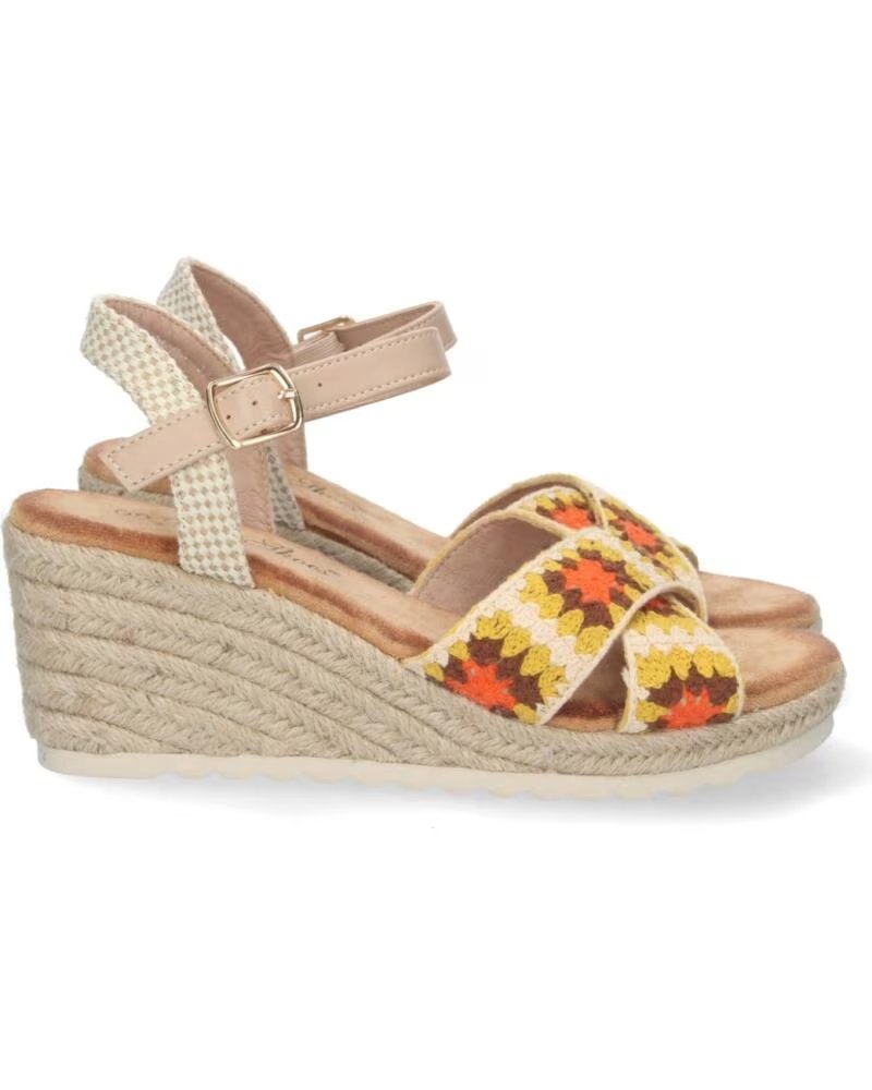 SPORT3PUNTO0 WH-3P7056 HÄKEL-KEILSANDALEN VARIOS COLORES