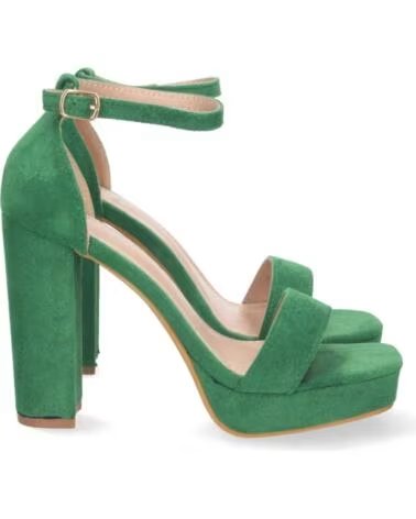 SPORT3PUNTO0 2BL-2096 SANDALI CON TACCO ALTO E PLATEAU VERDE VARIOS COLORES
