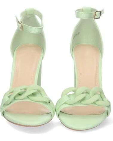 SPORT3PUNTO0 A30-71 HIGH-HEEL-SANDALEN MIT GLIEDERKETTEN-DETAILS VARIOS COLORES