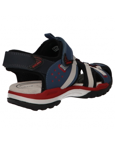 GEOX SANDALIAS NINO MODELO J BOREALIS BOY COLOR AZUL C0735
