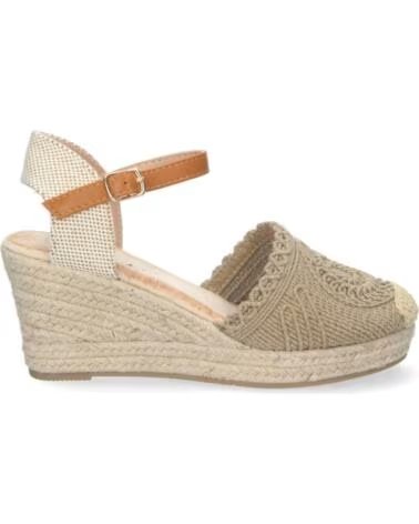 SPORT3PUNTO0 JSZ186-KAKI KEILABSATZ ESPADRILLE VARIOS COLORES