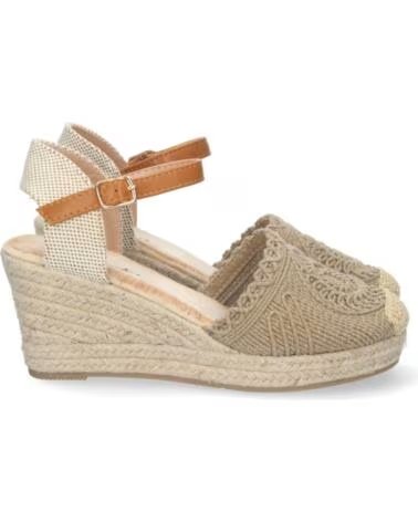 SPORT3PUNTO0 JSZ186-KAKI KEILABSATZ ESPADRILLE VARIOS COLORES