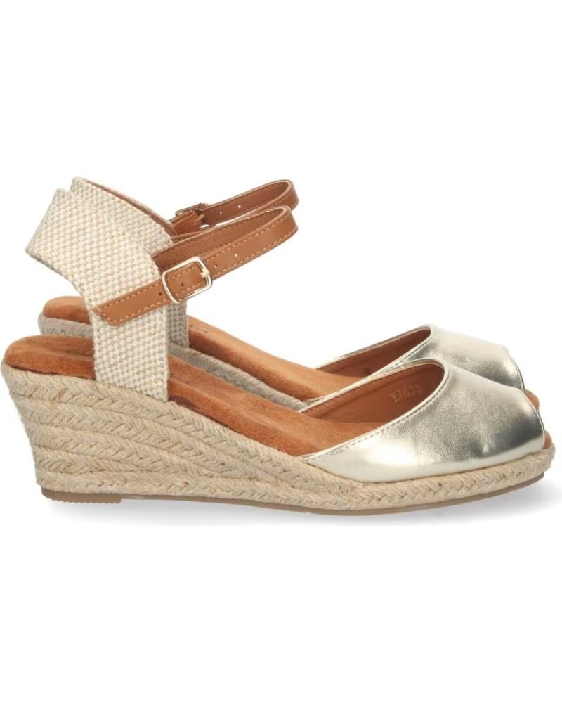 SPORT3PUNTO0 YJ633 KEILSANDALEN GOLD VARIOS COLORES