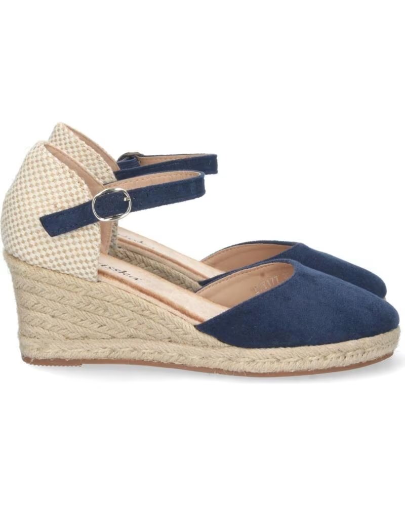 SPORT3PUNTO0 DFY177 MARINEBLAUE KEILABSATZ-ESPADRILLES VARIOS COLORES